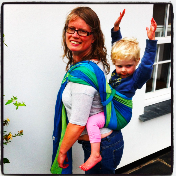 ring sling on back